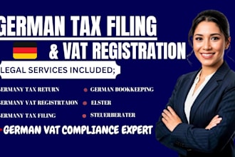do germany tax filing, tax return, german bookkeeping, steuerberater, german vat