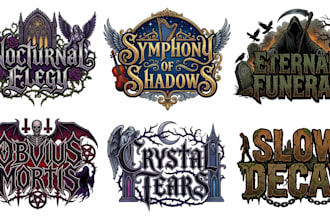 do gothic metal, symphonic metal, doom dark metal logo