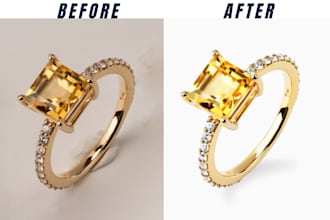 edit jewelry product photos for ecommerce stores