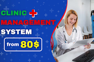 build a clinic management system with appointment booking