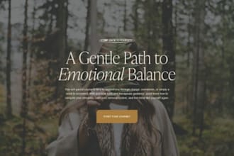 build squarespace grief coach website bereavement site counselor loss recovery