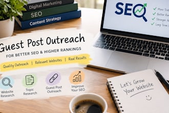 provide guest post outreach and blogger outreach services