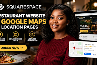add google maps and location pages to your squarespace restaurant website design
