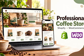 build a coffee shopify store for your private label coffee brand