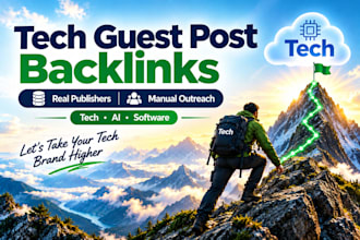 build tech guest post backlinks with high da guest posts