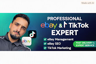 seo optimized ebay and tiktok shop product listings