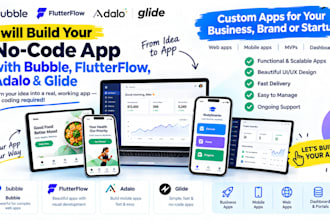 fix bubble flutterflow glide and adalo app bugs workflows and ui problems