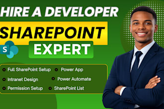 develop sharepoint ,office 365, powerapps, power automate, spfx