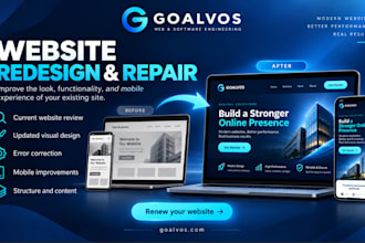 redesign, repair and optimize your wordpress website