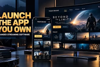 build your ott app for android TV app, smart TV app, roku TV, iptv app