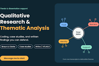 do qualitative research, coding and thematic analysis