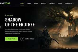 design squarespace webcomic website digital comic website gaming website
