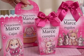 design custom printable party kits birthday