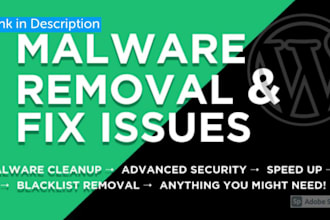 remove wordpress malware, virus and secure your website