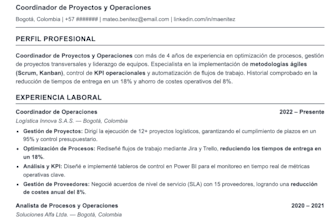 crear tu CV por chat, facil y rapido