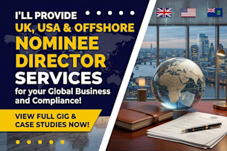 provide trusted nominee director nominee shareholder company nominee offshore