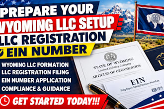 prepare your wyoming llc setup llc registration ein number