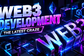 develop a web3 dapp, crypto website, and wallet integration