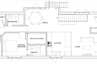 create architectural floor plans and 3d revit model