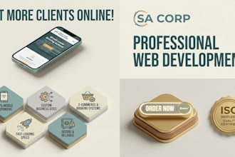 do wordpress website design and full website creation