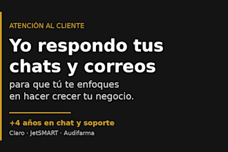 atender tus chats y responder los correos de tus clientes