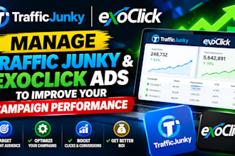 manage traffic junky and exoclick ads to improve your campaign performance