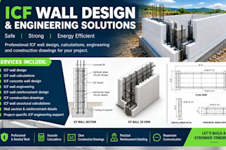 icf wall design, calculations,