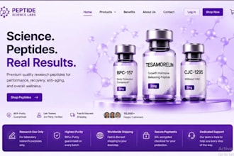 build fda complaint peptide website research peptide woocommerce peptide website