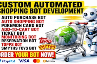 do shopping bot, auto purchase bot, pokemon bot, auto checkout bot, scalping bot