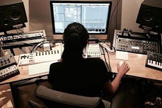 create custom cyberpunk, synthwave and electronic game music