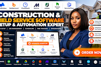 setup jobnimbus buildertrend clockshark motive jobber houzz pro service titan