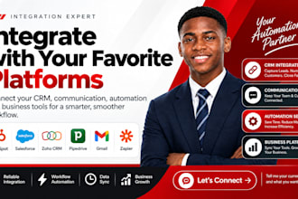 brightspot hubspot slack make zoho n8n automation workflow integration business