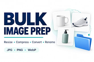 resize compress convert and rename your product images in bulk