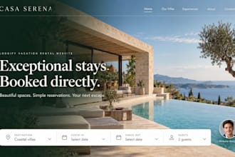 build a lodgify vacation rental website for direct bookings