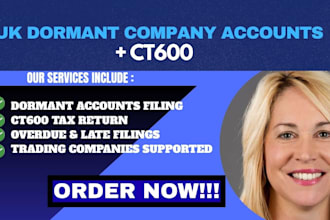 file uk dormant company account and ct600 to companies house and hmrc