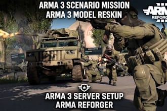 arma 3 scenario mission arma 3 model reskin arma 3 server setup arma reforger