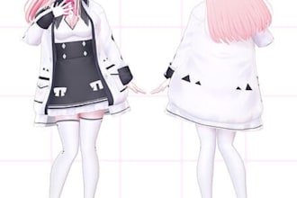 create, edit, rig and post custom mmd, vroid, sfm, vrchat and 3d anime models