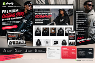 streetwear website clothing shopify website y2k streetwear website fashion brand