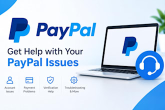 help you to resolve your paypal issues