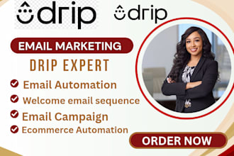 setup drip email automation drip ecommerce automation drip cyber monday email