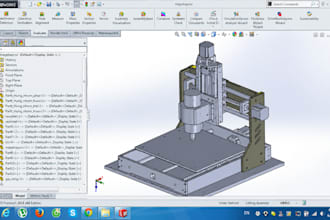 design cnc ready mechanical parts for solidworks with step stl files machining