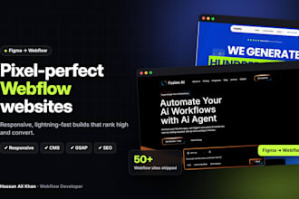 fix bugs, update, or set up cms on your webflow website