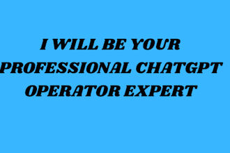 be your chatgpt ai operator for research
