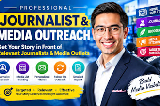 do targeted journalist and media outreach for your brand