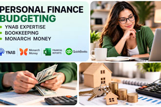 create personal finance budgeting ynab expertise bookkeeping monarch money