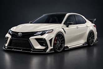 design a custom 3d car body kit, widebody car part and automotive parts