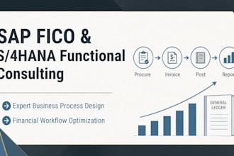 sap fico s4hana functional consultant, business process design and support