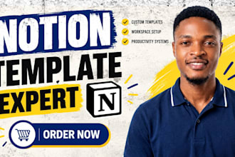 create customized notion template