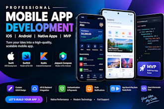 build ios app android kotlin jetpack compose swiftui swift mvp native app