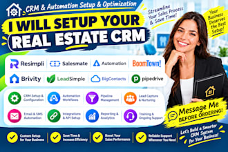 resimpli salesmate automation boomtown brivity leadsimple bigcontact pipedrive